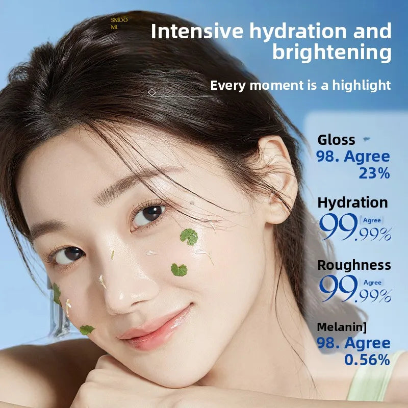 OHBT Blue Lotus Face Toner, 500ml  Deep Moisturing Nourish Essence Water, Whitening Brighten Skin Toner Large Capacity