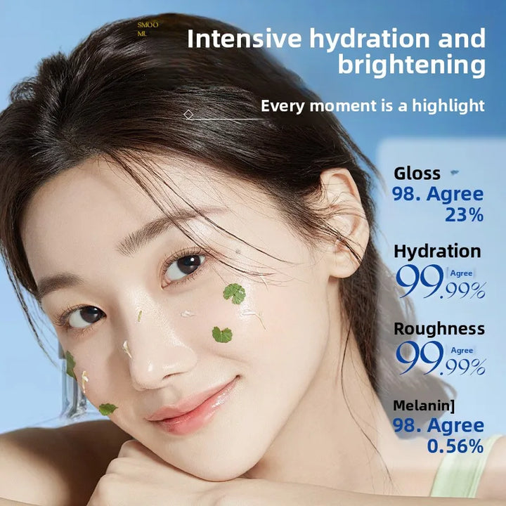 OHBT Blue Lotus Face Toner, 500ml  Deep Moisturing Nourish Essence Water, Whitening Brighten Skin Toner Large Capacity