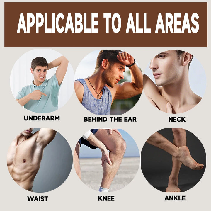 Men Sandalwood Deodorant Stick Anti Sweating Keep Drying Lasting Fragrance Remove Armpit Odor Underarm Refresh Sticks 40g 1/3set