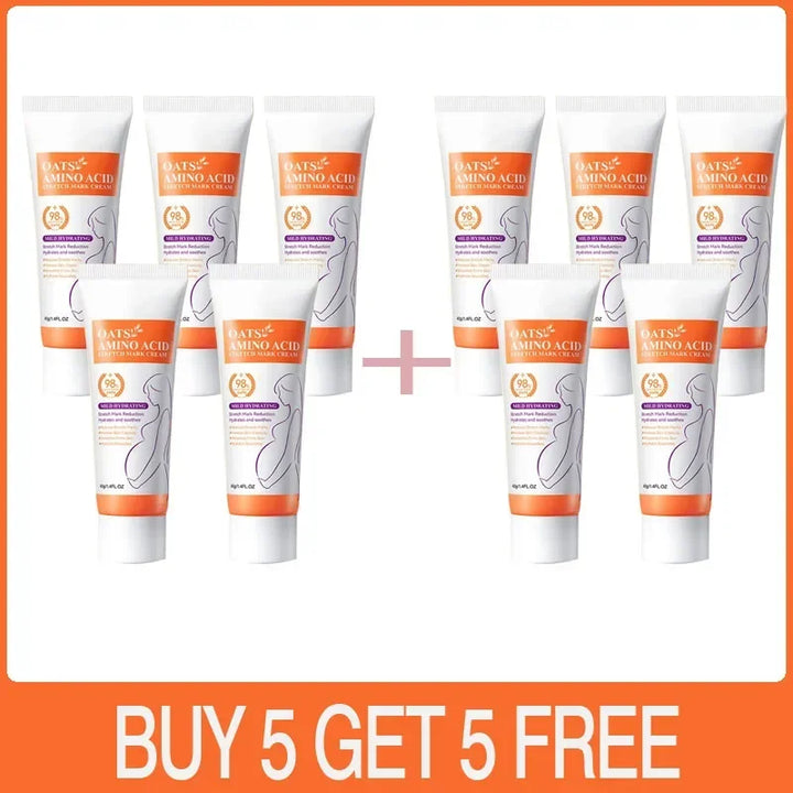 Stretch Marks Removal Cream Light Lines Postpartum Obesity Pregnancy Powerful Fast Absorption