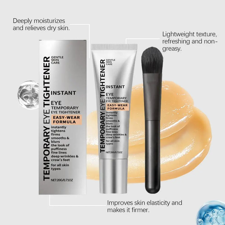 Instant Anti-Wrinkle Eye Cream Tightener Cream Easy Wear Temporary Eye Cream Remove Firming Lifting Smooth Fine Lines Eye Care