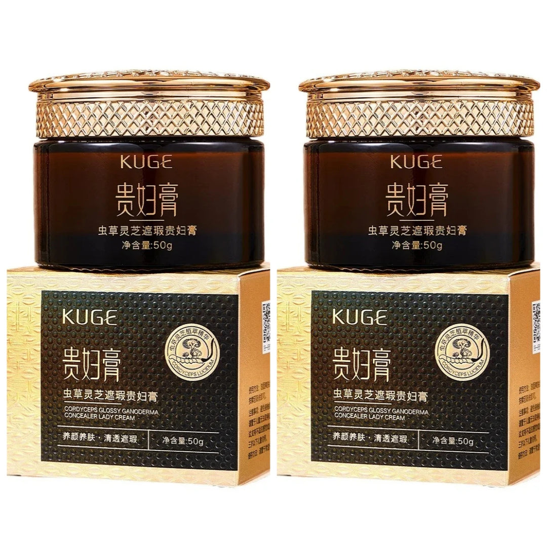 Cordyceps Ganoderma Lucidum Concealer Lady Cream Clear Moisturizing Cosmetics Skin Care Beauty Makeup Face Cream