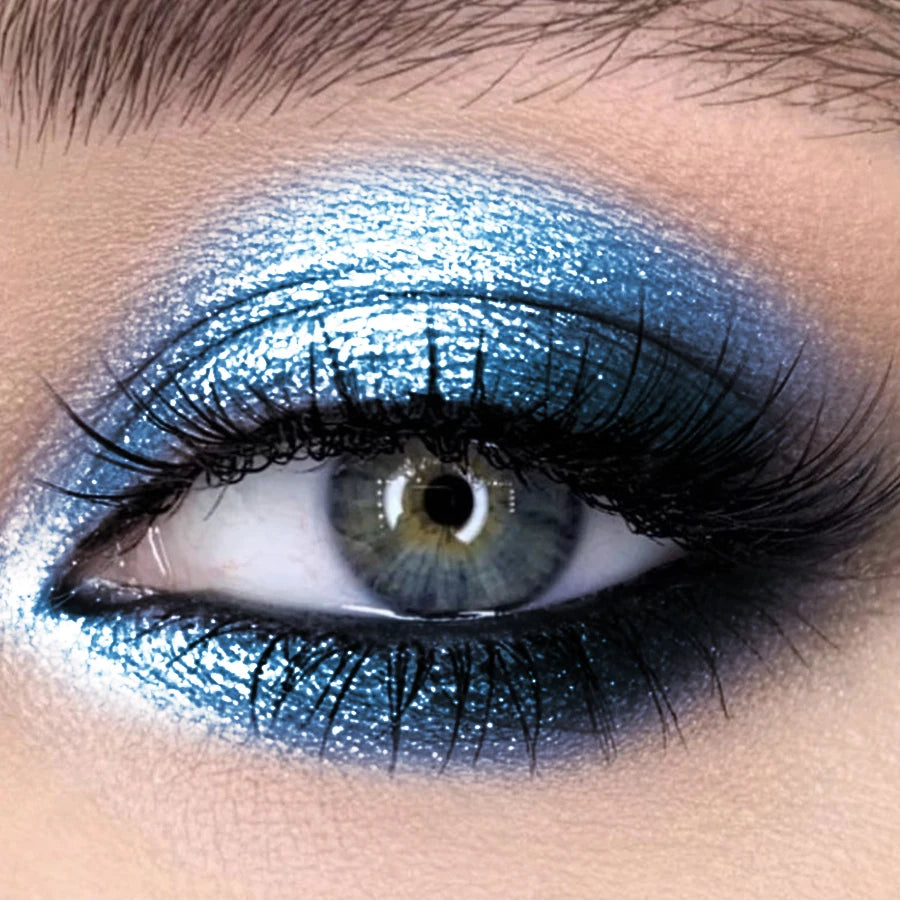 1pc Glitter Metallic Waterproof Liquid Eyeshadow Long-Lasting & Smudge-Proof Blue Pink Purple Korean Makeup Eye Shadow Cosmetics