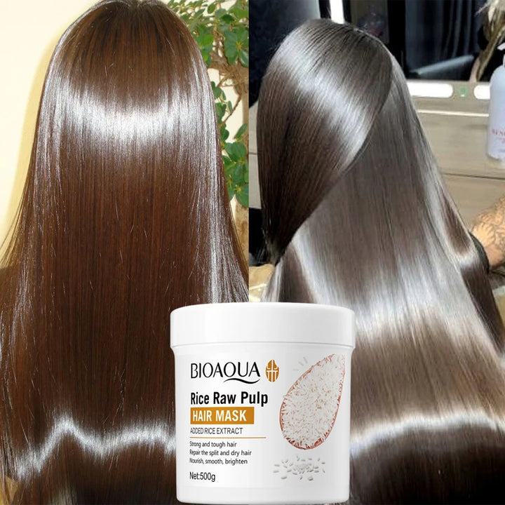 500G Magical Keratin Hair Mask 5 Seconds Repair Damaged Frizzy Hair Soft Smooth Shiny Nutrition Deep Moisturize Nourishing Hair