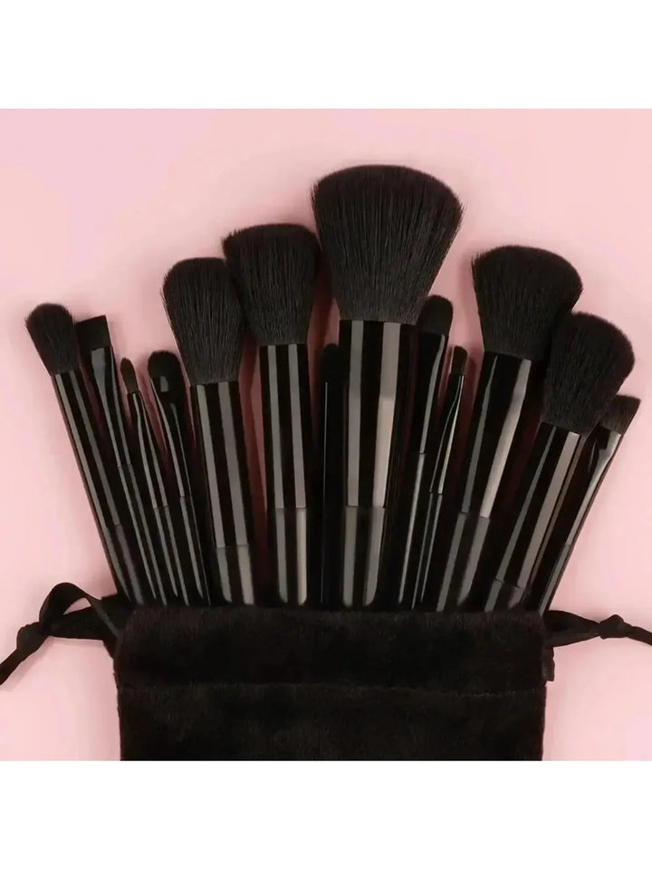 13pc-Makeup brush set, soft and fluffy, professional makeup foundation brush, multi-style smudge makeup brush