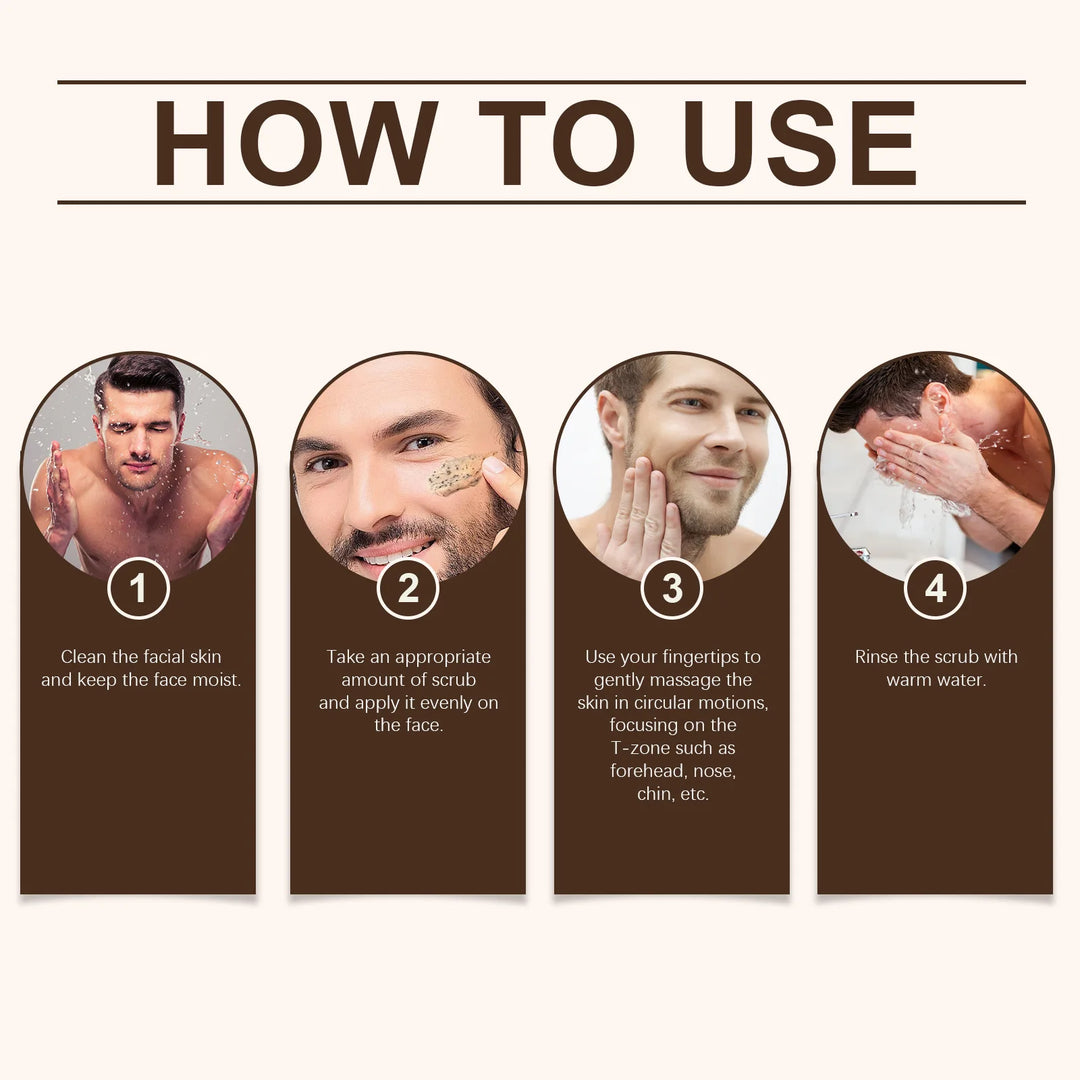 Vitamin E Facial Scrub Deep Cleaning Moisturizing Wash Improve Brightening Oil Control Repair Exfoliator Coffee Face Scrub Cream