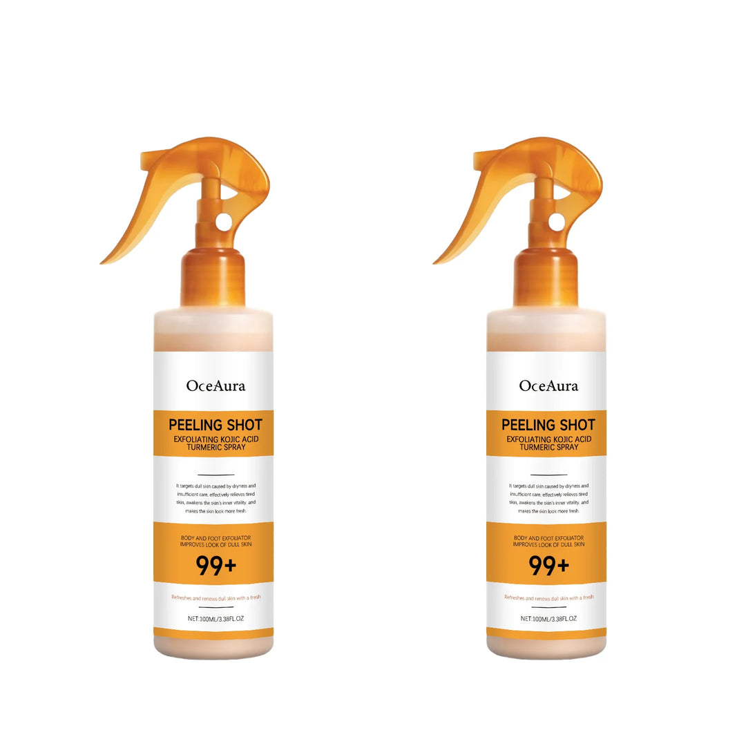 Body Keratin Care Kojic Acid Turmeric Spray Gently Exfoliating Peeling Solution Nourishing Hydrating Skin Care All Skin Types