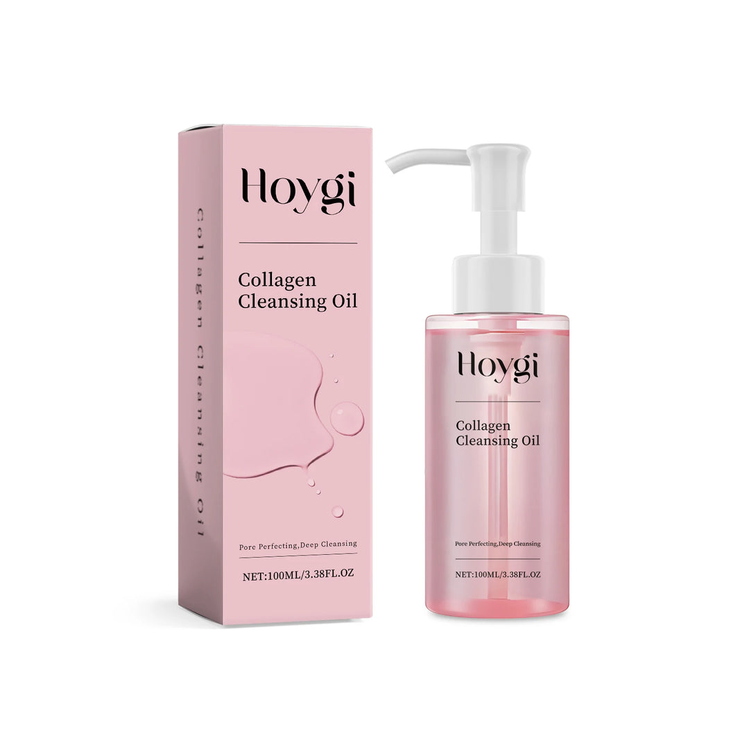 Gentle Collagen Makeup Remover for Sensitive Skin Waterproof Pore Cleansing Non Comedogenic 100ml Travel Size Facial Cleanser