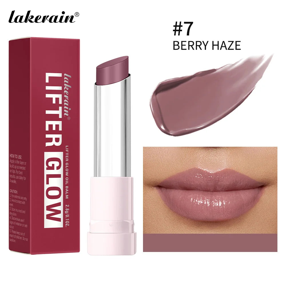 Lifter Glow Lip Oil Balm Deep Nourishing Smooth-melt Texture Glossy Glazed Lip Effect Moisturizing Lip Balm Natural Lip Makeup