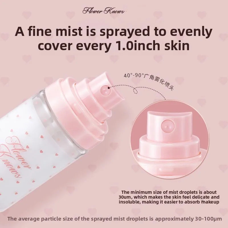 FlowerKnow Makeup Base Moisturizing Hydrating Face Mist Makeup Base Essence Spray  Korean Skin Care Primer Moisturizing
