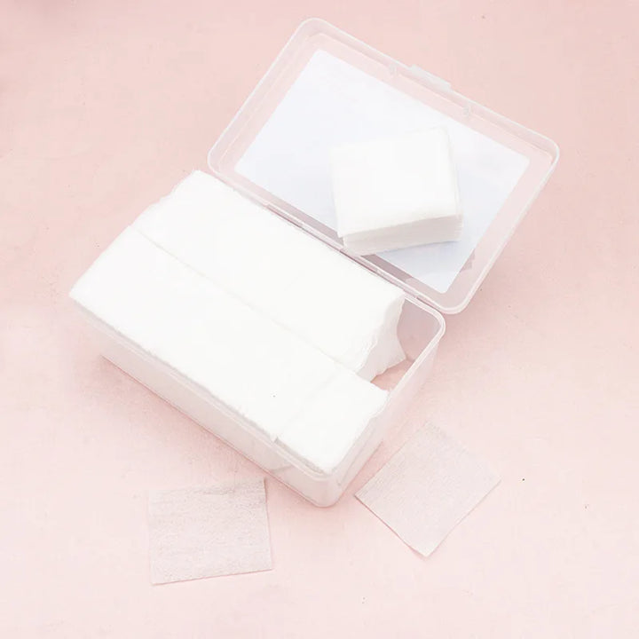 1000Pcs Disposable Makeup Cotton Wipes Soft Remover Pads Facial Cleansing Paper Wipe Cosmetic Pad With Box Beauty Tool