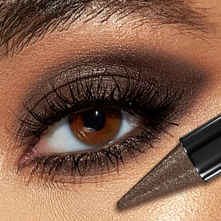 19 color 1PC glitter eyeshadow stick waterproof metallic high pigment eye shadow Korean makeup face highlight cosmetics gifts
