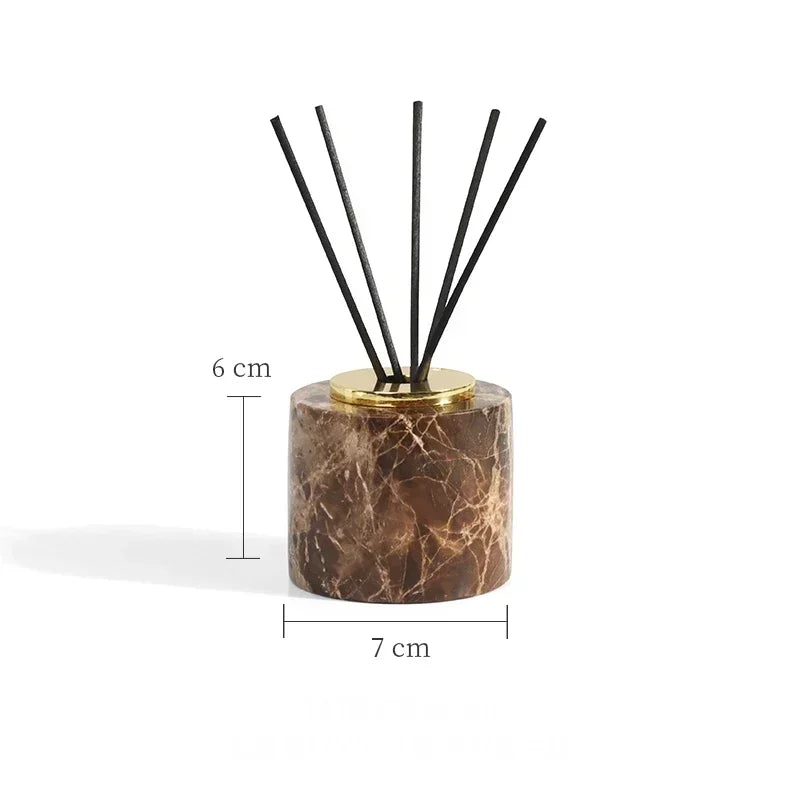 Emperador Dark Natural Marble Bathroom Set Brown Luxury Toothbrush Holder Soap Dish Soap Dispenser Bathroom Accessories