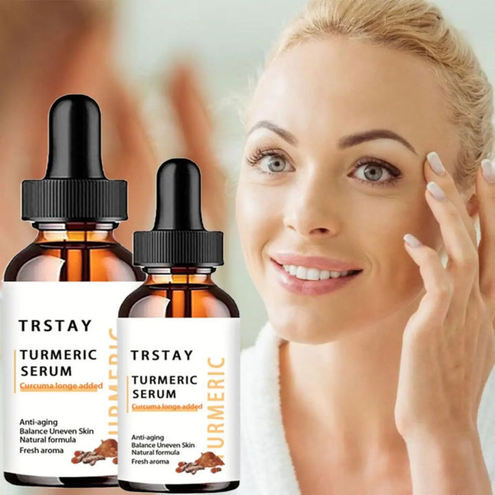 Turmeric Serum Oil Face Care Oil Moisturizing Hydrating Brighten Whiten Face Serum Anti-aging Removal Pigment Melanin Face Skin