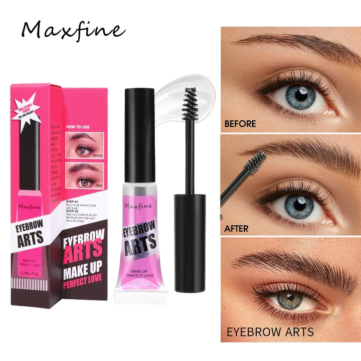 Flexible Tube Transparent Eyelash Mascara Waterproof Mascara Eyelash Extension Thick White Eyelash Cosmetics 1 Piece