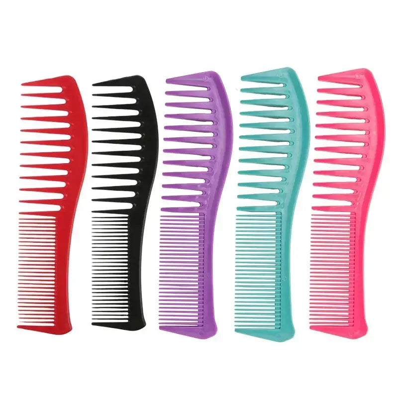 Hair Comb Professional Hairdressing Barber Wide Tooth Two Side Hair Brush Men Combs Hairstyle Women Barbershop Hair Styling Tool