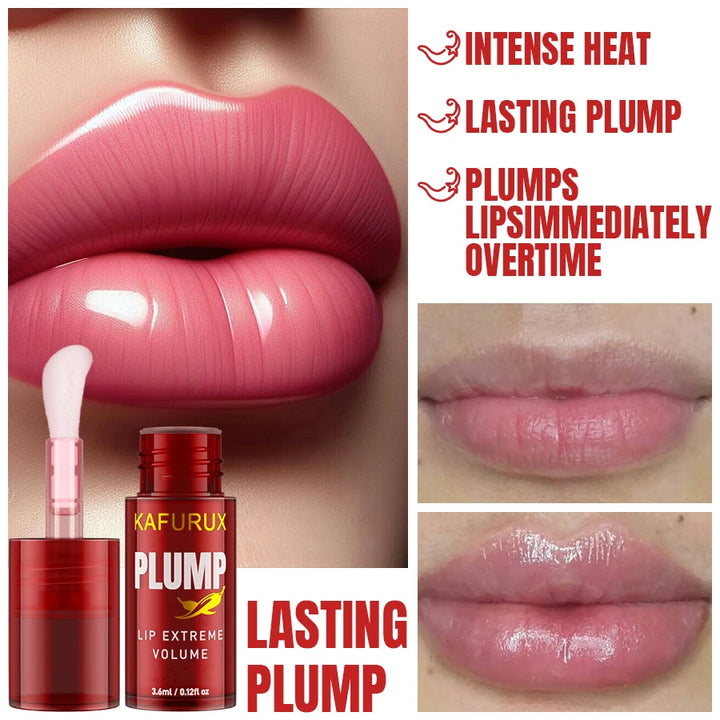 1PC Lip Plump Long Lasting Lip Oil Moisturizing Lip Gloss Serum Instant Volumising Essence Oil Repair Lip Fine Lines Increase El