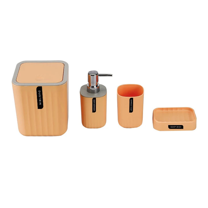Bathroom Accessories Sets, Toothbrush Holder, Lotion/Soap Dispenser, Cup, Soap Dish, Classic Contemporary Modern Decorative