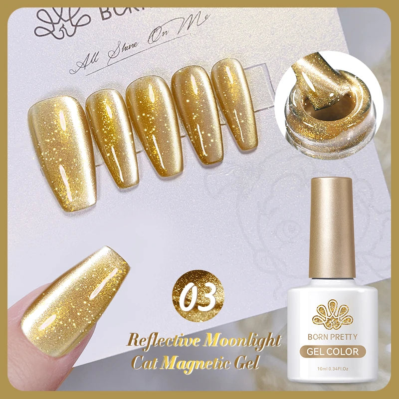 BORN PRETTY 117 Colors Cat Magnetic Gel Nail Polish 10ml Full Coverage Varnish Semi Permanent Super Gorgeous Nails Manicure