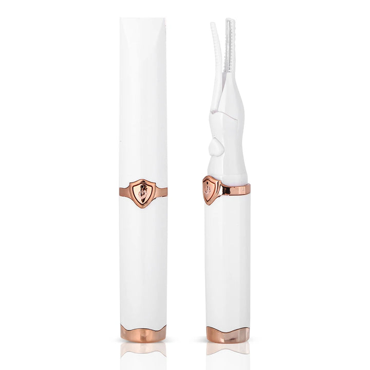 Heated Eyelash Curler USB Rechargeable Electric Eyelash Curler Long Lasting Quick Heating Natural Curl Eyelash Curler