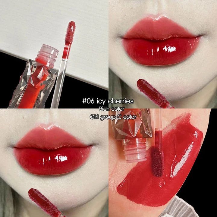 Mirror Lip Gloss Lip Gloss Lip Moisturizing Liquid Lipstick Waterproof Long-lasting Brightening And Non Fading Lip Gloss