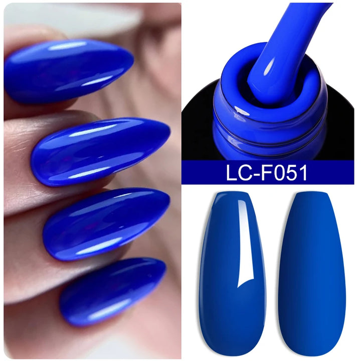 LILYCUTE 7ML Pink Glitter Nail Gel Polish Nude Natural Long Lasting Manicure Soak Off UV LED Nail Art Base Top Coat Gel Varnish