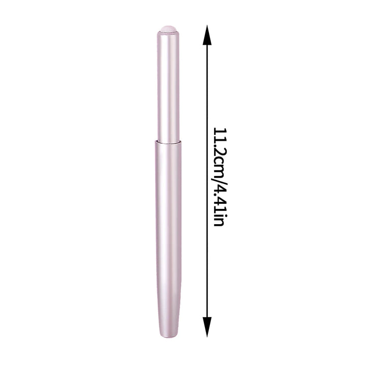 2pcs fashion telescopic lip brush lipstick brush telescopic portable round head dye cover makeup artist professional lip liner