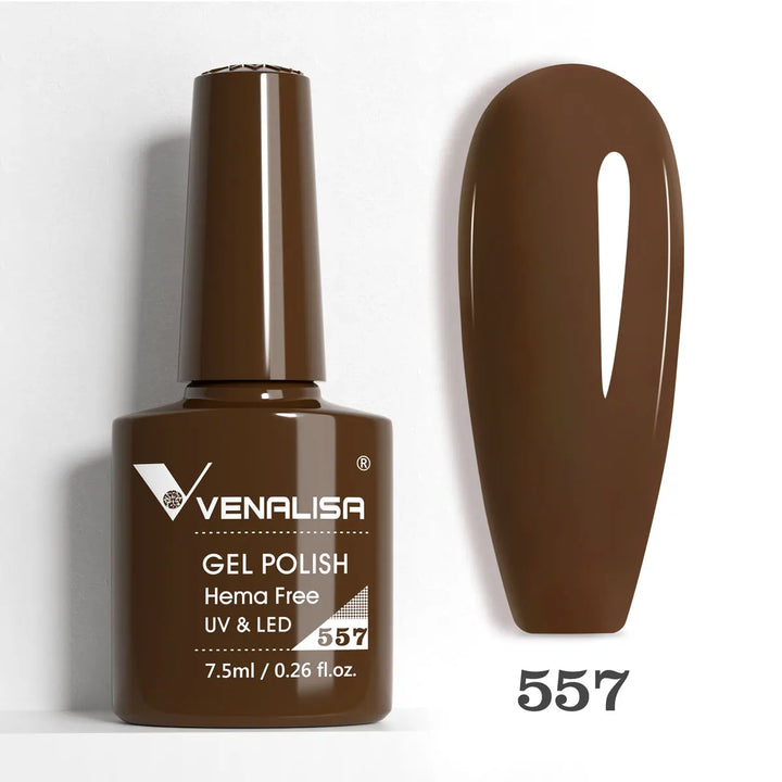 Venalisa HEMA TPO FREE Nail Gel Polish Glitter Gorgeous Full Coverage Soak Off UV LED French Nail Jelly Pink Nude Collection