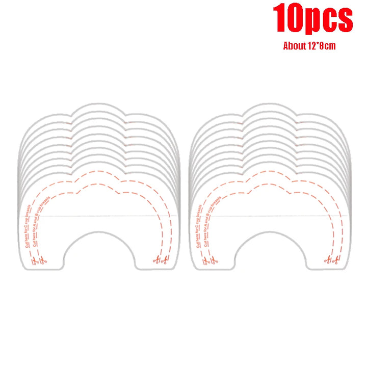20Pcs Breast Lift Tape Adhesive Nipple Cover Bra Push Up Invisible Bra Stickers Pasties for Party Dress Underwear Accessories