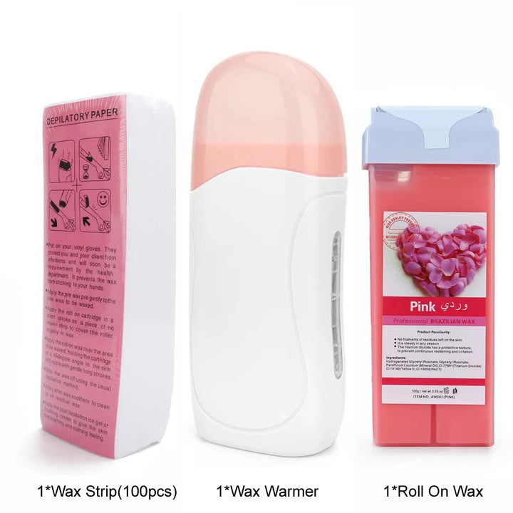 Hair Removal Wax Roller Refill Kit Volume Hair Removal Wax Tube Warms the Whole Body Limbs Hand Hair Removal Cream