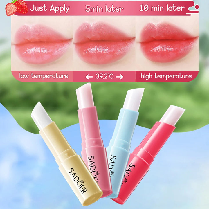 Honey Peach Sandwich Warm Changing Water Lipstick Moisturizing Warm Changing Lipstick 2.5g