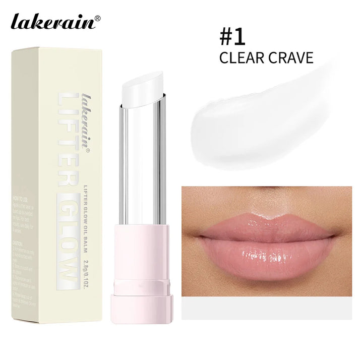 Lifter Glow Lip Oil Balm Deep Nourishing Smooth-melt Texture Glossy Glazed Lip Effect Moisturizing Lip Balm Natural Lip Makeup