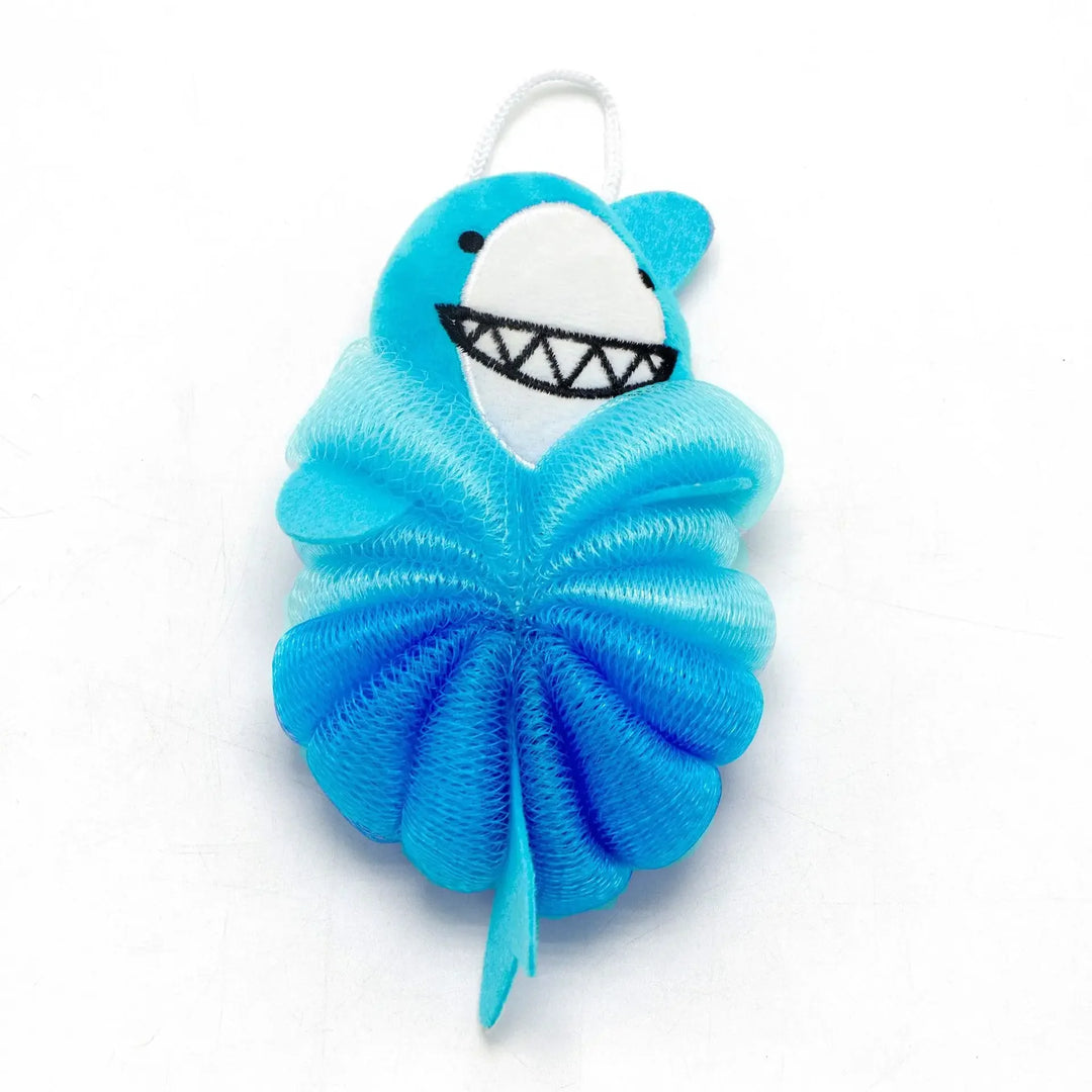 Kawaii Baby Body Bath Ball Mermaid Kids Body Brush Soft Skin-friendly Children Bath Flower Bathroom Accessories