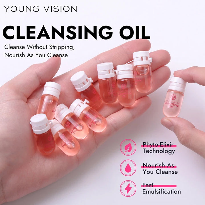 Collagen Remover Oil Mild Non-irritating Nourishing Moisturizing Deep Cleansing Makeup Remover Essence Oil Skin Care 5/10Pcs