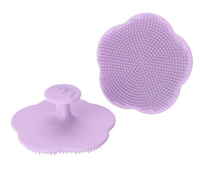 Silicone Shampoo Brush for Baby Infant Comb Bathing Soft Silicone Boys Kids Shower Brush Head Hair Washing Massage Brushes Wipe