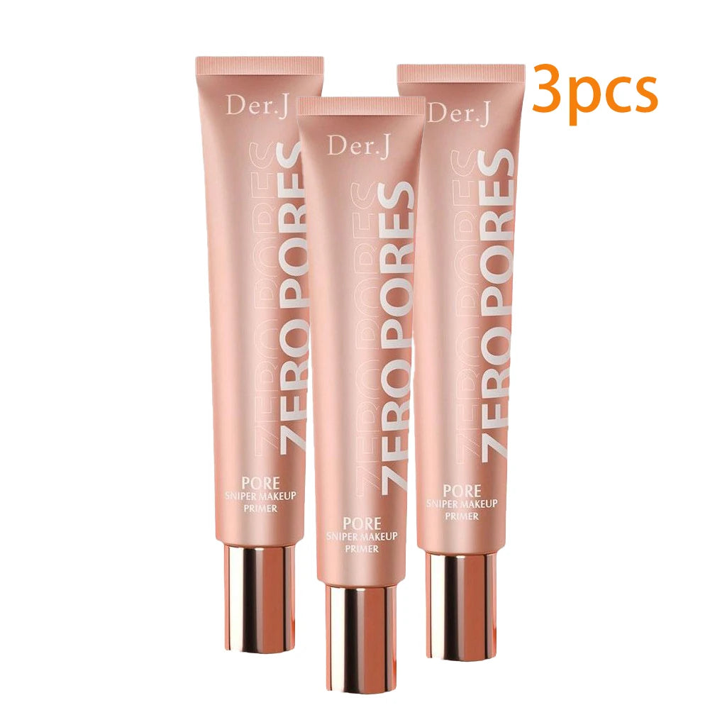 3pcs*20g Invisible Pores Oil Control Facial Pre Makeup Primer Base Smooth Skin Matte Isolation Concealer Cosmetics
