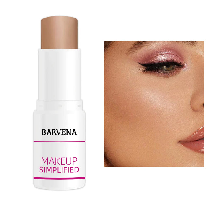 Three in one simple concealer makeup stick is durable and hard to take off makeup to create a natural three-dimensional contour