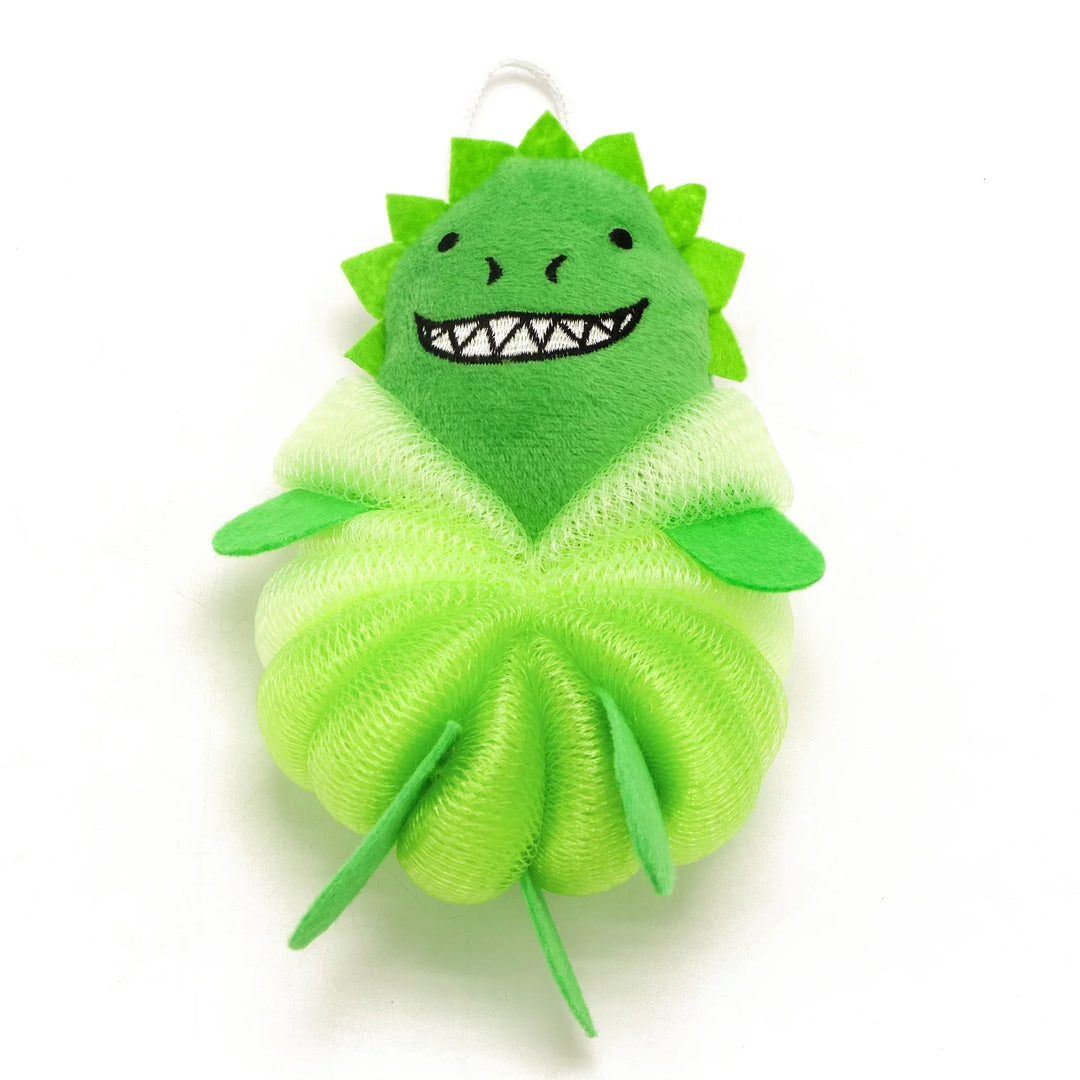 Kawaii Baby Body Bath Ball Mermaid Kids Body Brush Soft Skin-friendly Children Bath Flower Bathroom Accessories