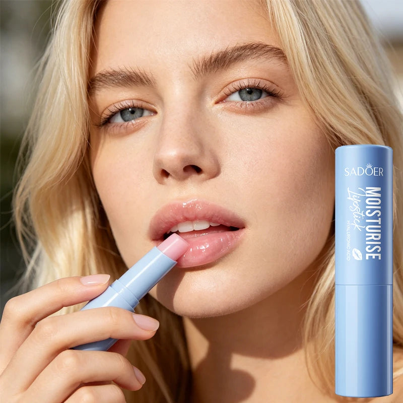 Hyaluronic Acid Lipstick Can Moisturize and Lock Water, Moisturize Dry Lips, Suitable for All Skin Types, and Daily Lip Care
