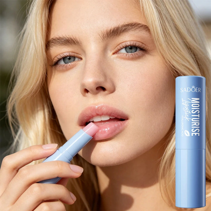 Hyaluronic Acid Lipstick Can Moisturize and Lock Water, Moisturize Dry Lips, Suitable for All Skin Types, and Daily Lip Care