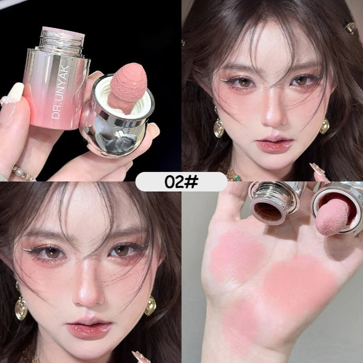 Liquid Blusher Peach Jelly Color Powder Rendering Moisturizing Long-lasting Beauty Expands Contracts Cheek Face Blush Makeup