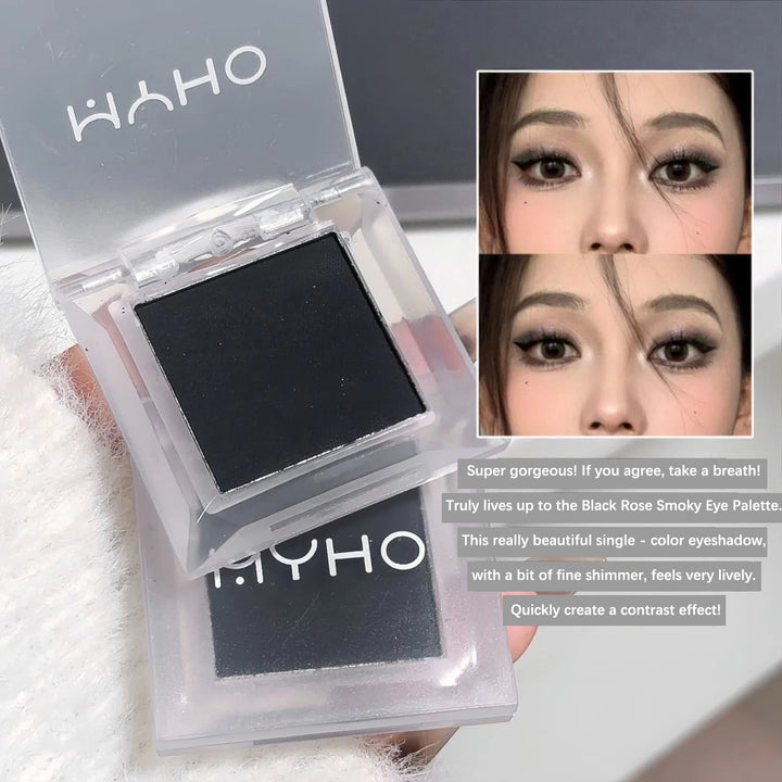Single Color Matte Eyeshadow Palette, Base Primer Highlighter Smoky Eye Shadow, Face Contour Brightening Makeup Cosmetics