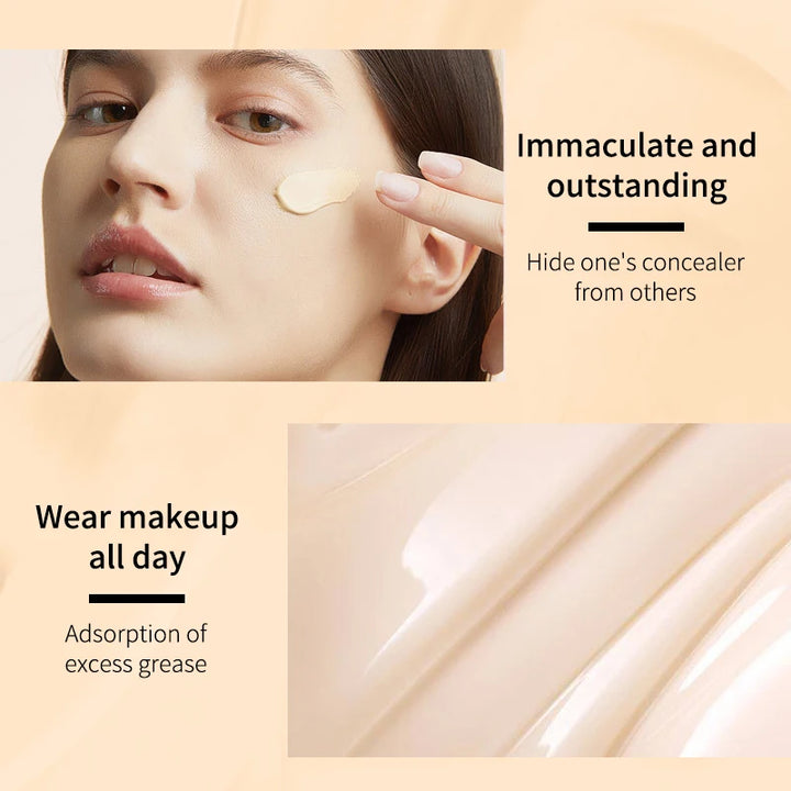 Ocheal 30g CC Cream Foundation Waterproff Concealer Moisturizing Sunscreen Liquid SPF 50+ Long Lasting Brightening Makeup Primer