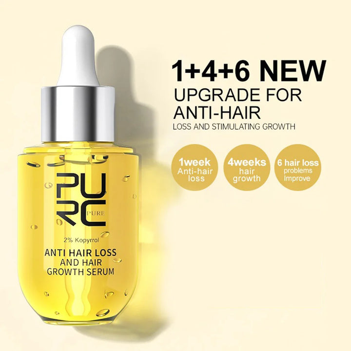 PURC Ginger Hair Care Essence To Promote Hair Growth Essence To Repair Dry Bifurcated Hair Oil Scalp Care for Both Men and Women