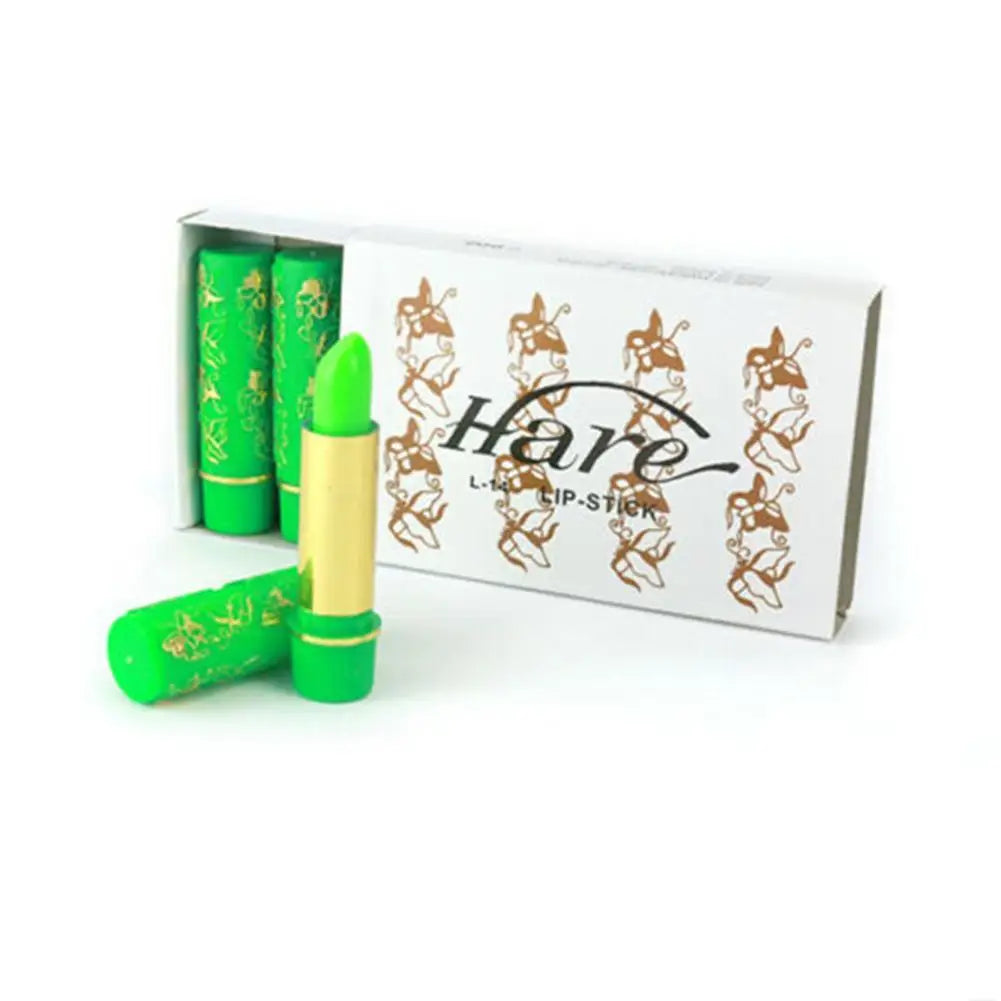 6Pcs/Set Color-changing Lipstick Lip Balm Repair Reduce Lip Lines Long Lasting Moisturizing Velvet Lipstick Exfoliating Lip Base