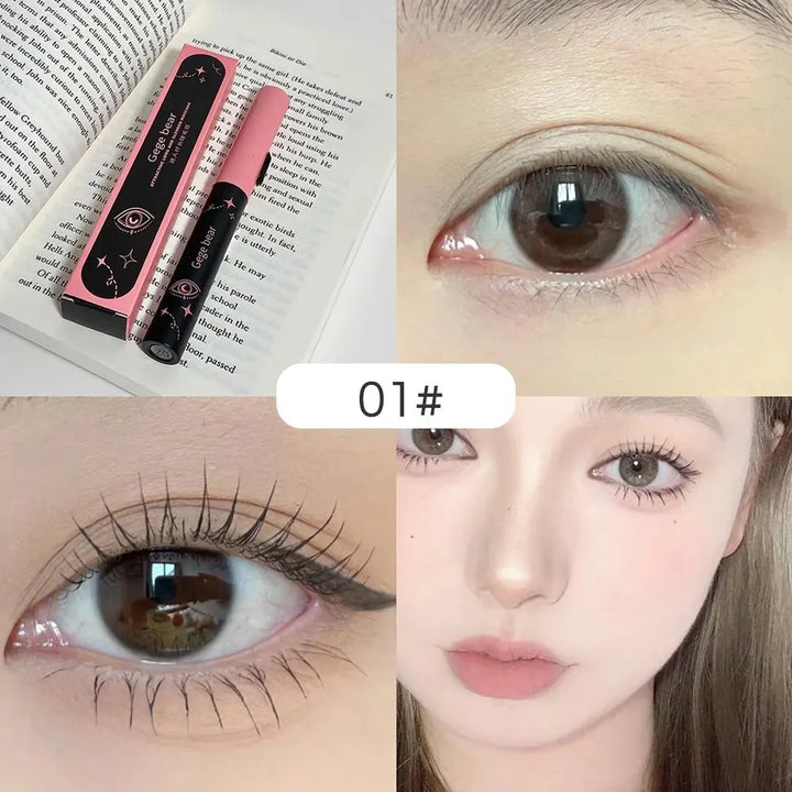 Double-ended Charming Long Mascara Gegebear Natural Curling Long-lasting Waterproof and Sweat-proof Eyelash Primer