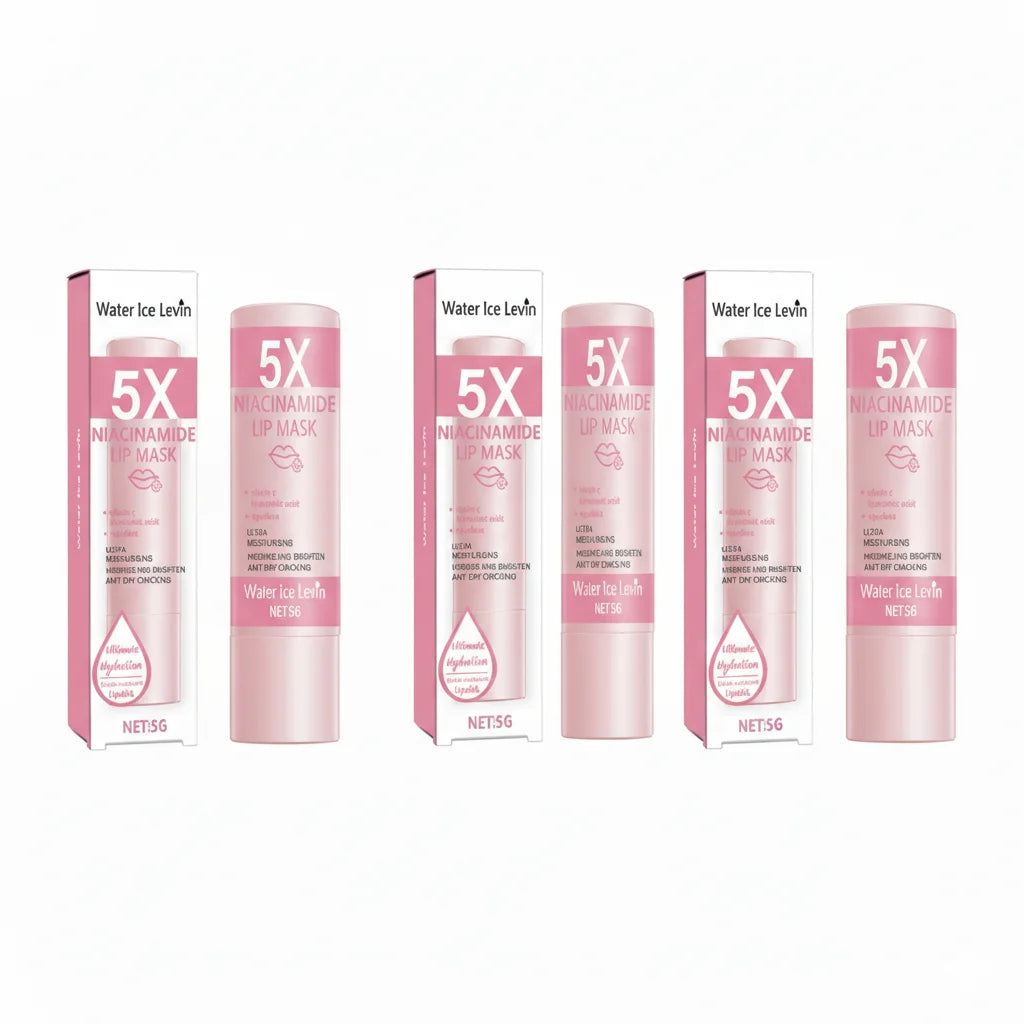 5X Niacinamide Lip Balm with Vitamin C & Hyaluronic Acid Ultra Moisturizing Hydrating Brightening Anti-Dry Crack Lip Care 5g