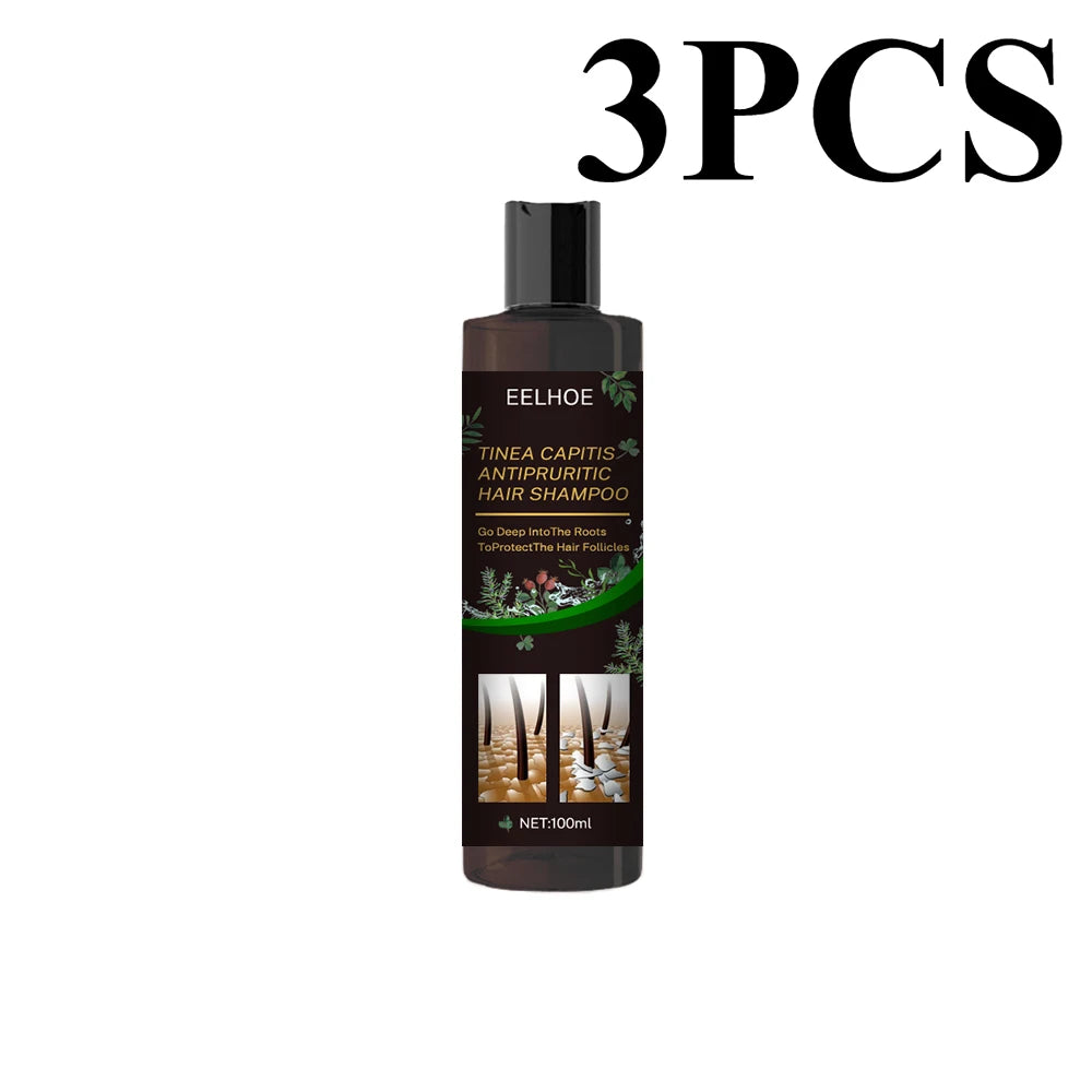 Natural Herbal Hair Shampoo Deep Nourish Moisturize Scalp Care Hair Washing Lotion Professional Anti Dandruff Remove Mites