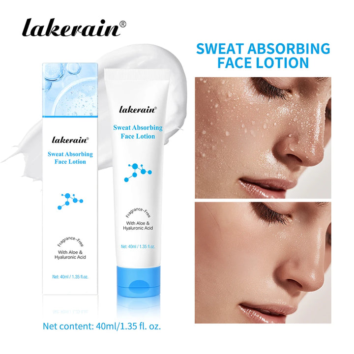 Lakerain Face Makeup Lotion Isolation Pore Oil Control Sweat absorption Long Lasting Nourish Matte-finish Formula Primer Cream