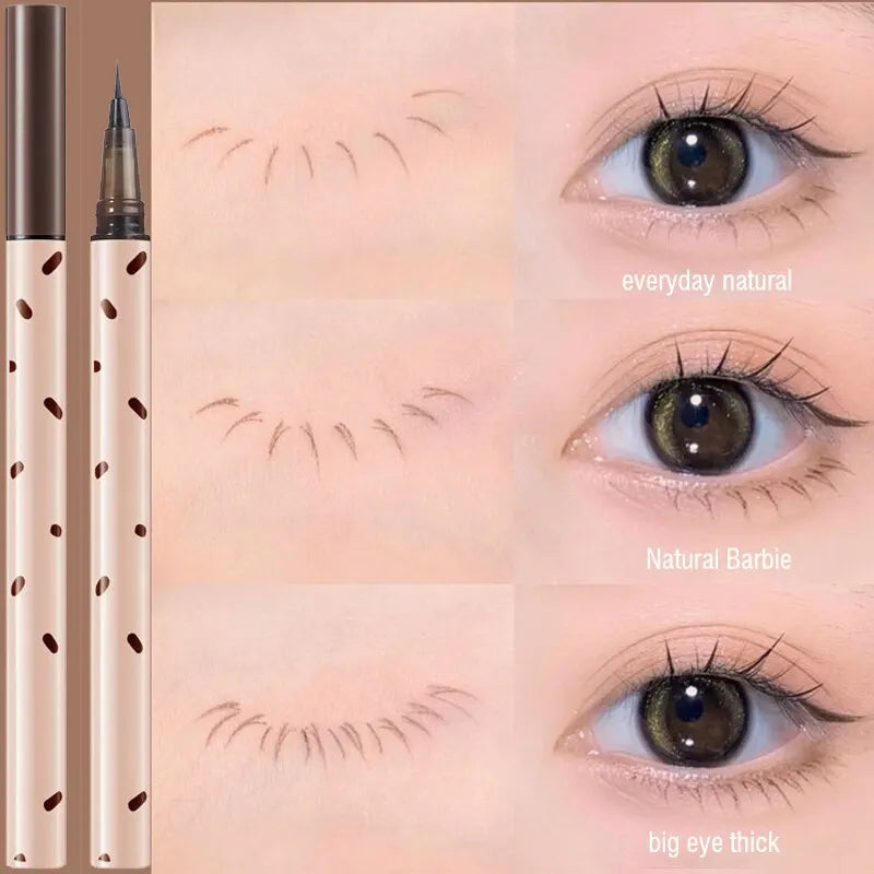 Eyeliner Liquid Pencil Eyelash Pencil Is Delicate And Thin  And The Pen Head Is Smooth And Not Easy To Smudge Eyeliner Pen